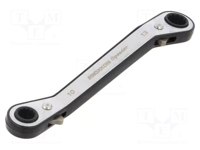 Wrench; box,with ratchet; 10mm,13mm; Speeder PROXXON PR23207