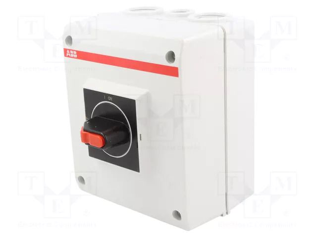 Safety switch-disconnector; Poles: 6; 16A; IP65 ABB OTP16T6M