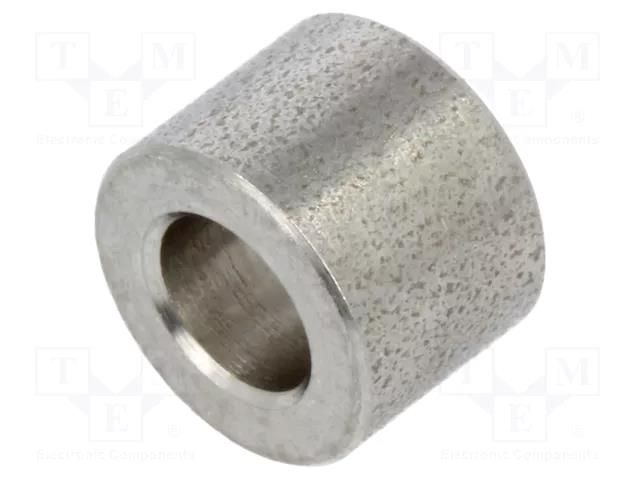 Spacer sleeve; 6mm; cylindrical; stainless steel; Out.diam: 8mm DREMEC DR348/4.3X6