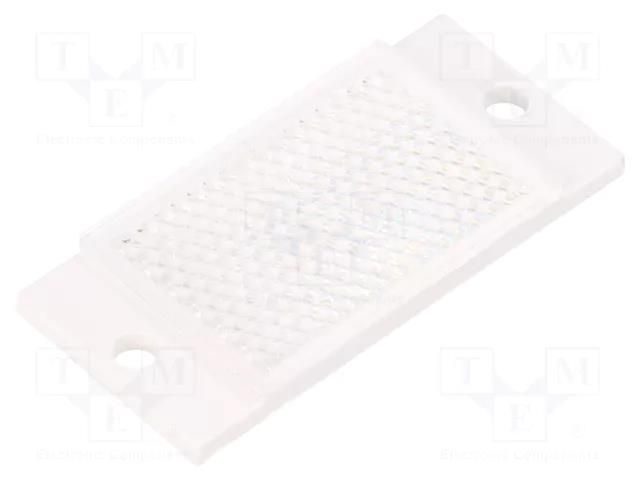 Reflector; 20x43x3.6mm; M3 x2; EM CARLO GAVAZZI EM130-20