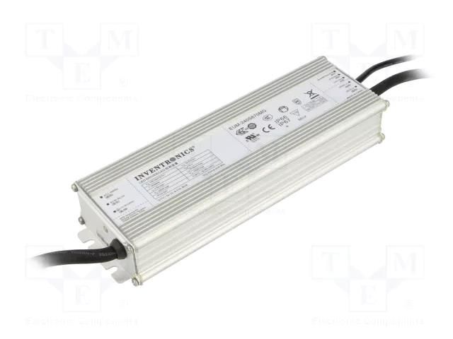 Power supply: switching; LED; 240W; 18÷57V; 420÷6700mA; 90÷305VAC INVENTRONICS EUM-240S670MG