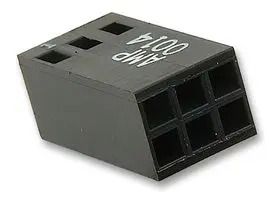 WTB HOUSING, RCPT, 6POS, 2ROW, 2.54MM 87456-2.