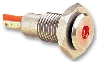 LED PANEL INDICATOR, GRN, 12.2MM, 12VDC DX0505/GN/12