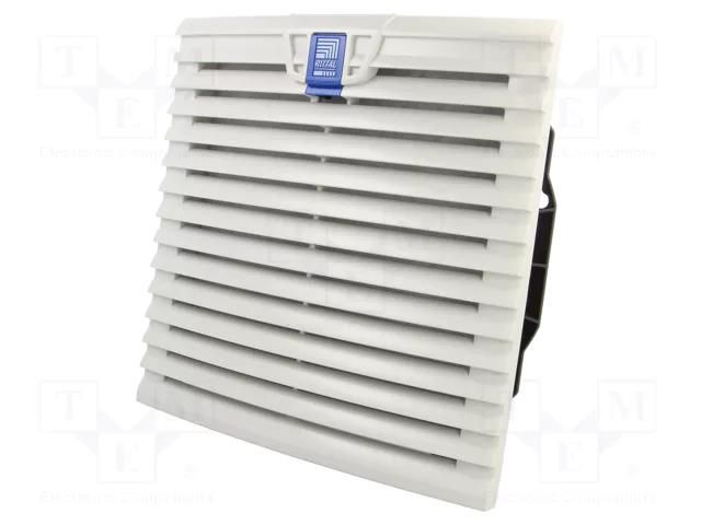 Fan: DC; fan tray; 24VDC; 230m3/h; 54dBA; IP54; 255x255x132mm; white RITTAL RITTAL-3241124