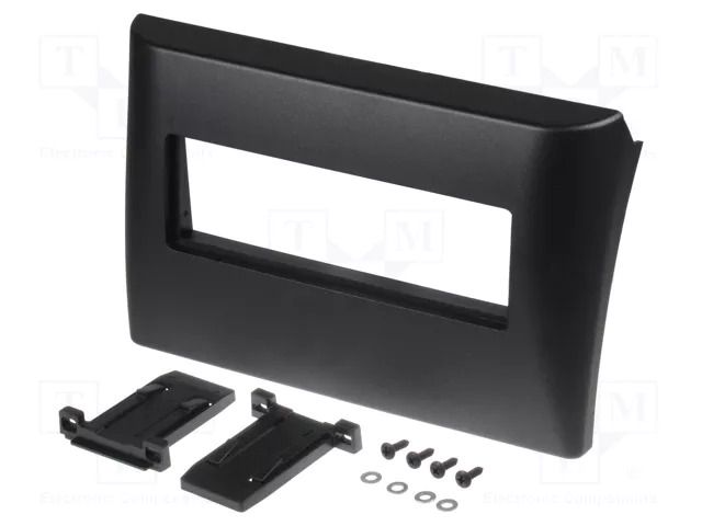 Radio frame; Fiat; 1 DIN; black ACV RAM-40.125