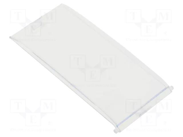 Front panel; transparent ITALTRONIC IT-P10050721P