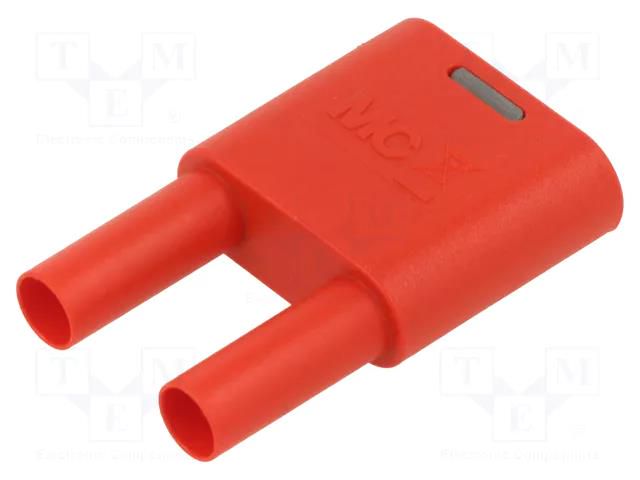 Connector: 4mm banana; banana 4mm socket x2,banana 4mm plug x2 STÄUBLI SKS2-4N-19-22