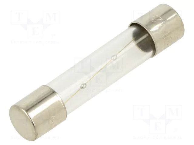 Fuse: fuse; 1.2A; 250VAC; time-lag; glass; 6.3x32mm; TSA; brass OPTIFUSE TSA-1.2A