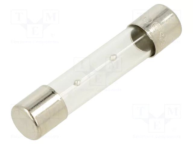 Fuse: fuse; 3A; 250VAC; time-lag; glass; 6.3x32mm; TSA; brass OPTIFUSE TSA-3A