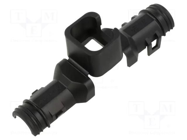 Cable holder; female; PIN: 4; straight; DT DEUTSCH 1011-263-0405