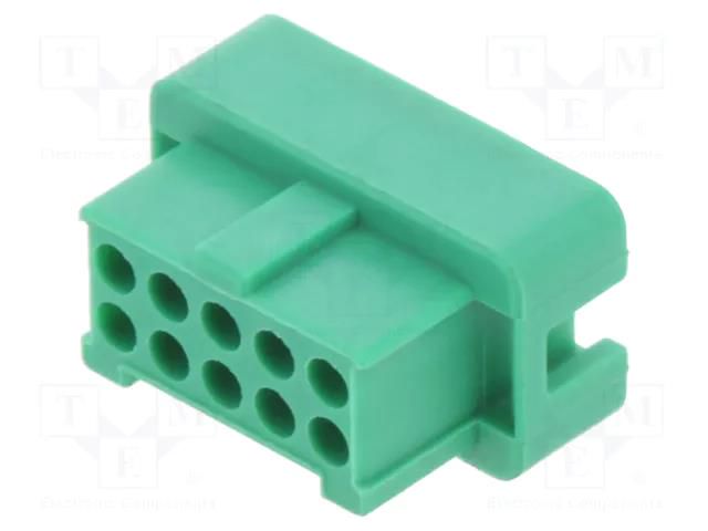 Connector: wire-wire/PCB; plug; female; PIN: 10; Gecko; 2A; 450V HARWIN G125-2041096L0