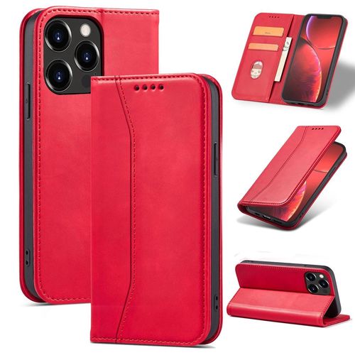 Magnet Fancy Case case for iPhone 14 Pro flip cover wallet stand red, Hurtel 5907769347917 5907769347917