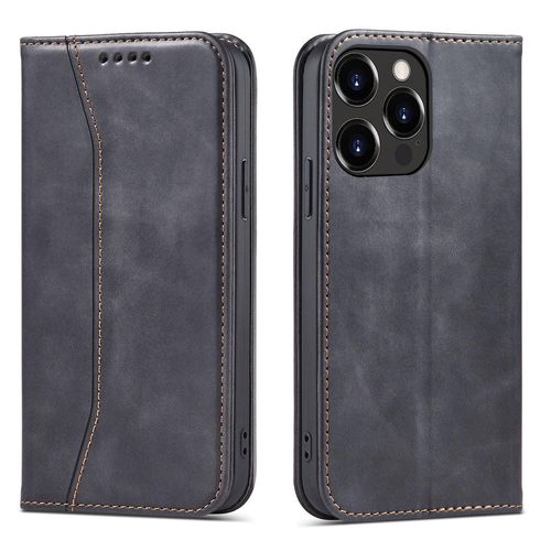 Magnet Fancy Case case for iPhone 14 Pro Max flip cover wallet stand black, Hurtel 9145576263815 9145576263815