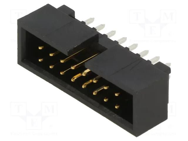 connector 2.54mm CGrid Hdr Shrd /Slt .38AuLF 16Ckt MOLEX MX-70246-1601