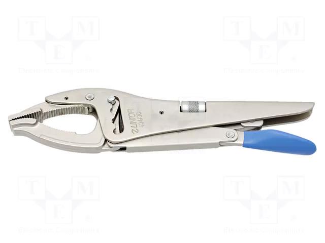 Pliers; locking; Pliers len: 250mm; tool steel; 434/3C UNIOR UNIOR-616723