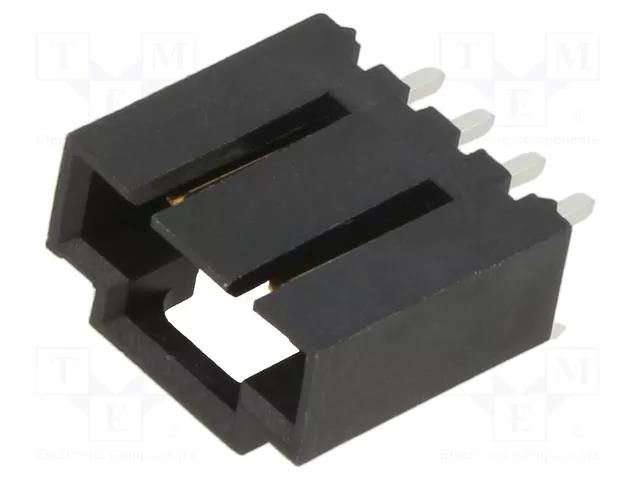 Connector: wire-board; socket; male; PIN: 4; SL; straight; THT MOLEX MX-70543-0108