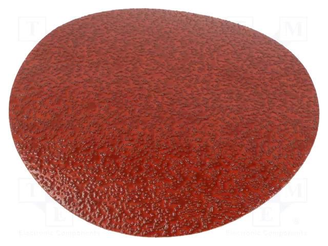 Sanding plate; 125mm; Granularity: 60; w/o holes; Mounting: bur 3M 3M-7100187017