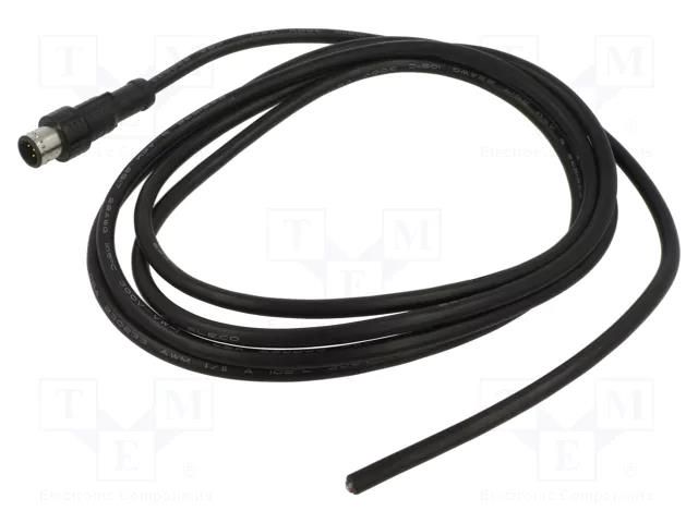 Connector: M12; plug; male; MPronto-12; PIN: 5; straight; 4A; 60V AMPHENOL LTW M12B-05BMMM-PL8D02