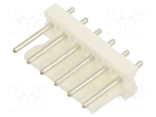 Connector: wire-board; socket; male; MTA-156; PIN: 6; straight; THT TE Connectivity 640388-6