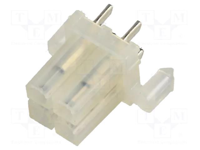 connector Mini-Fit BMI Rec Hdr Assy V-2 4Ckt MOLEX MX-15-24-7040