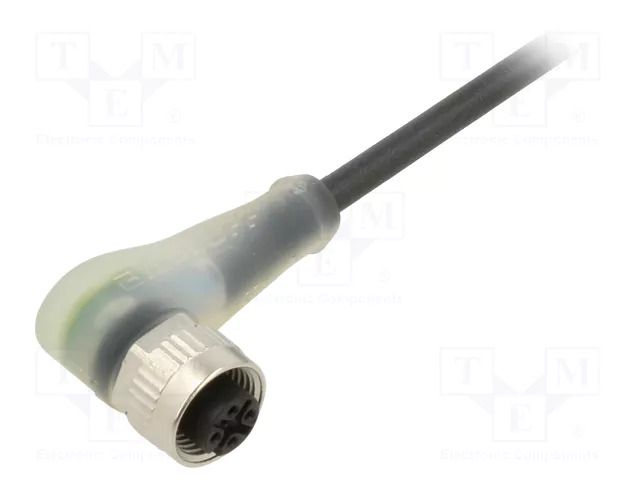 Cable: for sensors/automation; M12; PIN: 5; angled; 5m; plug; 30VDC BALLUFF BCC032U