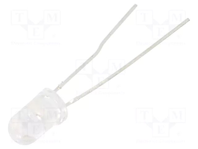 LED; amber; 5mm; 12000÷32900mcd; 15°; Front: convex; 2.1÷2.6VDC CREE LED C503B-AAN-CA0C0342