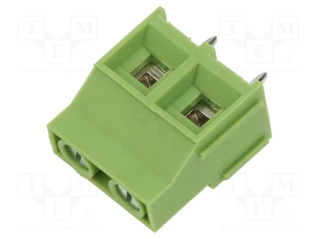 Connector: PCB terminal block; terminal; angled 90°; on PCBs XINYA XY130-2P-9.5-GN