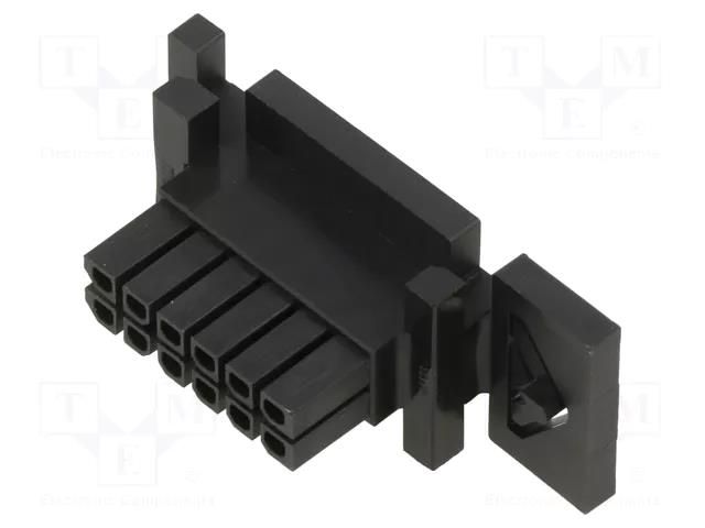 connector Microfit 3.0 Floating Receptacle 12 Ckt MOLEX MX-44133-1200