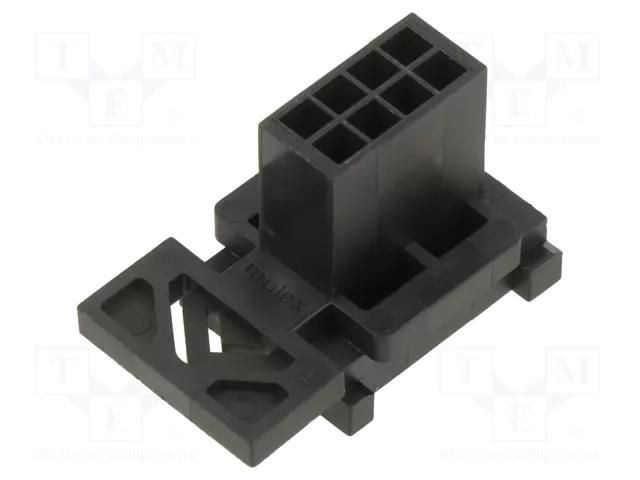 connector Microfit 3.0 BMI Panel Mount Plug 8 Ckt MOLEX MX-44300-0800