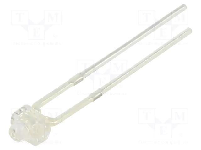 LED; yellow; 1.8mm; 1500÷2000mcd; 15°; Front: convex; Pitch: 2.54mm OPTOSUPPLY OSY5PA7311F