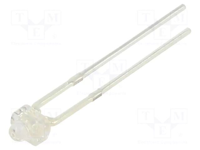 LED; yellow; 1.8mm; 1500÷2000mcd; 15°; Front: convex; Pitch: 2.54mm OPTOSUPPLY OSY5PA7311F
