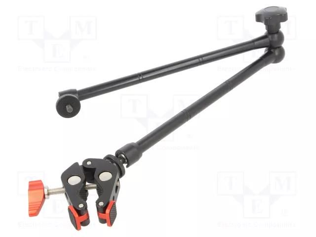 Test acces: tripod; 1.5kg; Hmin: 345mm; Hmax: 590mm; Thread: 1/4" HIKMICRO HM-BRACKET