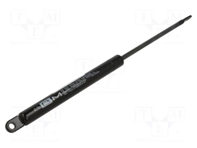Gas spring; mounting holes; L: 305mm; Øout: 15mm; Piston diam: 6mm PNEUMAT ST-120-100N-D6