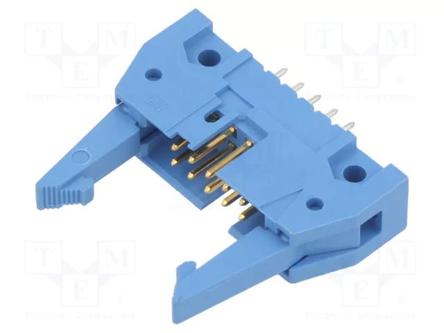 connector A/L UNIV HDR 10P VERT LG LAT B TE Connectivity 2-5499206-1