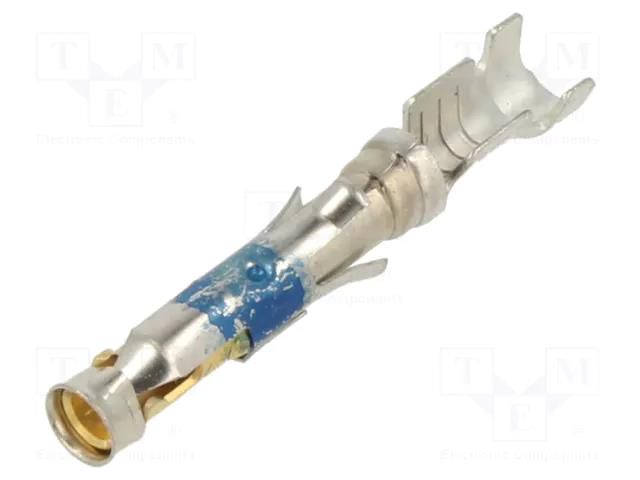 Contact; female; 16; brass; gold-plated; 0.8÷1.4mm2; 18AWG÷16AWG TE Connectivity 66101-3