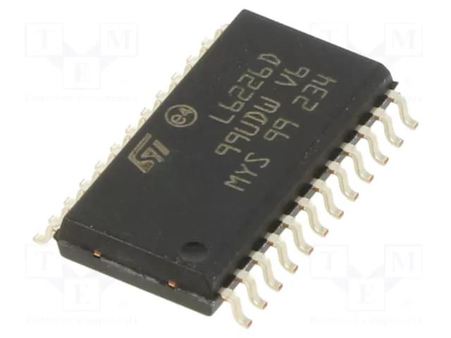 IC: driver; motor controller; SO24; 1.4A; 100kHz; 8÷52V STMicroelectronics L6226D