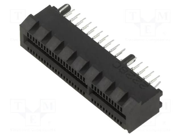 connector PCI Express EdgeCard 64ckt Ny46 Blk PhBr MOLEX MX-87715-9106