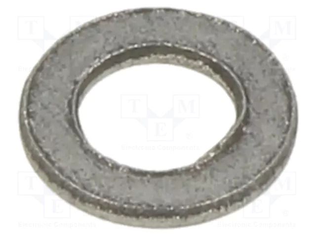 Washer; round; M3; D=6mm; h=0.8mm; A2 stainless steel; BN 84538 BOSSARD B3/BN84538