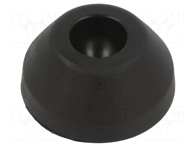 Foot; without rubber underlay,self-aligning; Base dia: 39mm FATH FA-098D040K