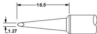 TIP, MINI HOOF, 700 SERIES SSC-767A