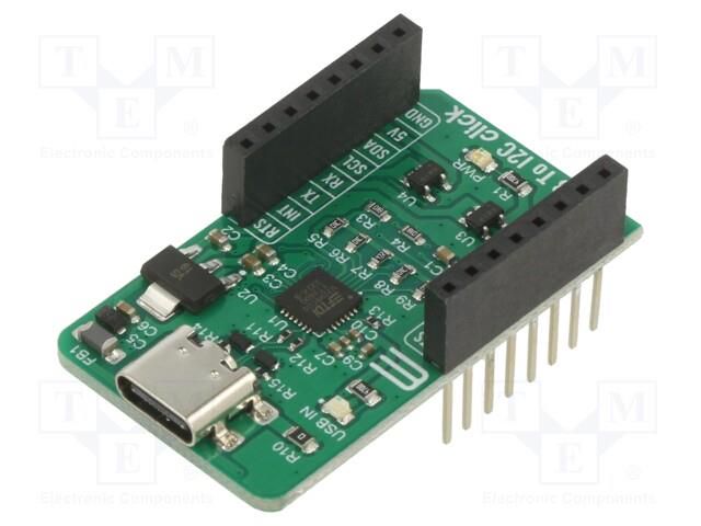 Click board; prototype board; Comp: FT260; adapter; 3.3VDC,5VDC MIKROE MIKROE-5312