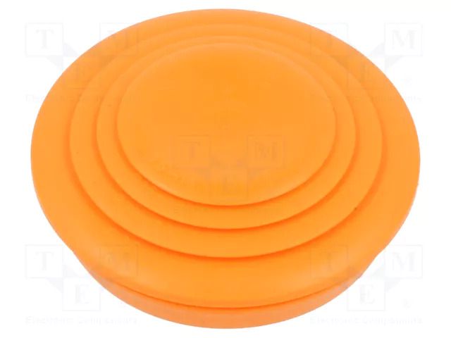 Grommet; elastomer thermoplastic TPE; orange; Øcable: 0÷28mm OBO BETTERMANN OBO-7205677