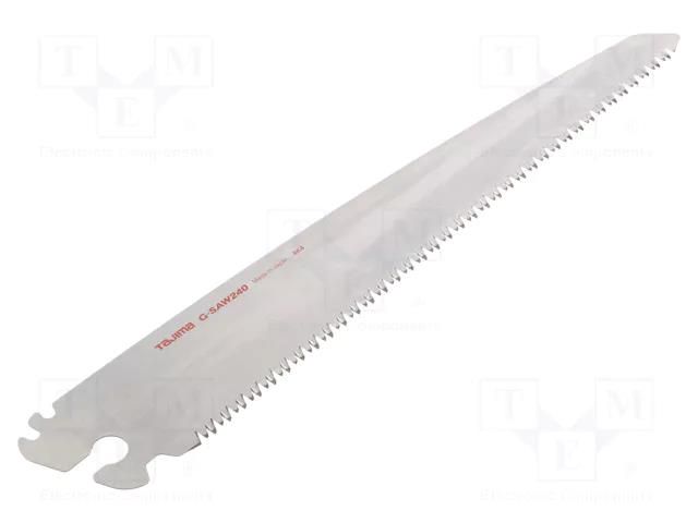 Hacksaw blade; drywall; 240mm; 9teeth/inch TAJIMA TJ-GKBG240/-1