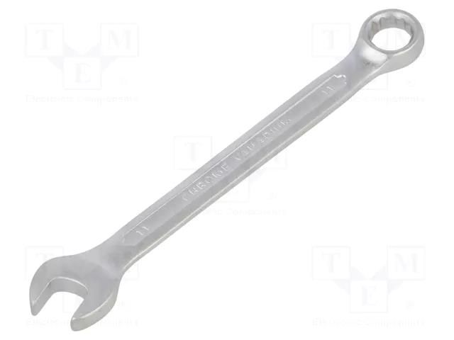 Wrench; combination spanner; 11mm; Overall len: 150mm BM GROUP BM16511