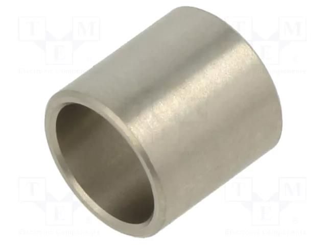 Spacer sleeve; 6mm; cylindrical; stainless steel; Out.diam: 12mm ELESA+GANTER GN609.5-10-12-6