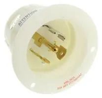 CONNECTOR, POWER ENTRY, PLUG, 30A HBL2825