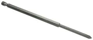 HEX BIT, PHILLIPS, #1X152MM, TOOL STEEL 491-CX