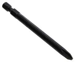 HEX BIT, PHILLIPS, #2X89MM, TOOL STEEL 492-BX