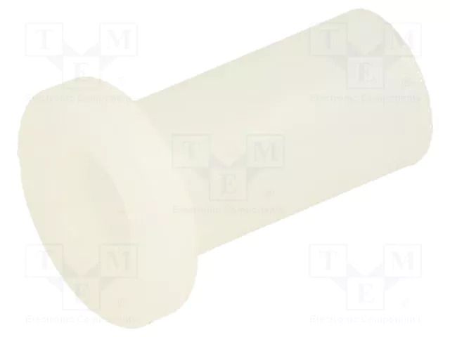 Washer; round; D=6.6mm; h=12.7mm; polyamide; Flange dia: 10.13mm KEYSTONE KEYS3057