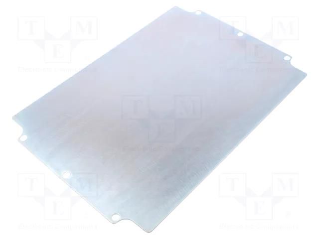Mounting plate; steel; Plating: zinc RAYCHEM RPG MP-RJ-20